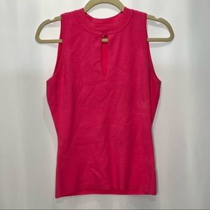 Milly Pink Sleeveless Top